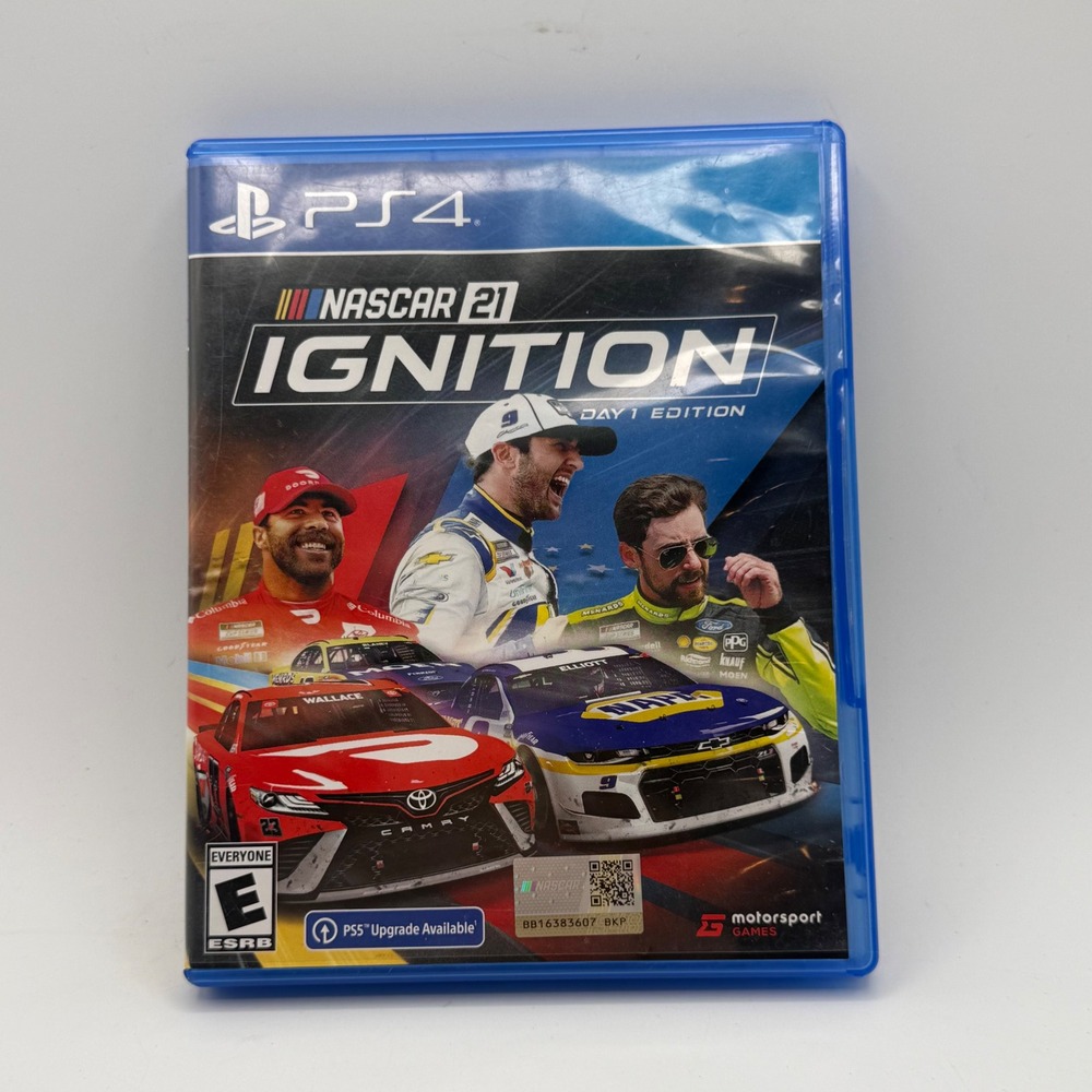 Motorsport Games NASCAR 21 Ignition PS4 One Size Blue Excellent Day 1 Edition